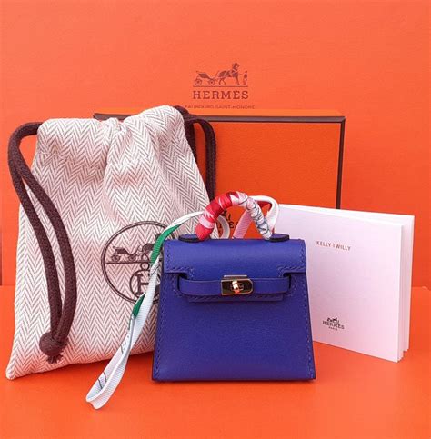 hermes super mini kelly charm|Hermes grigri bag charm.